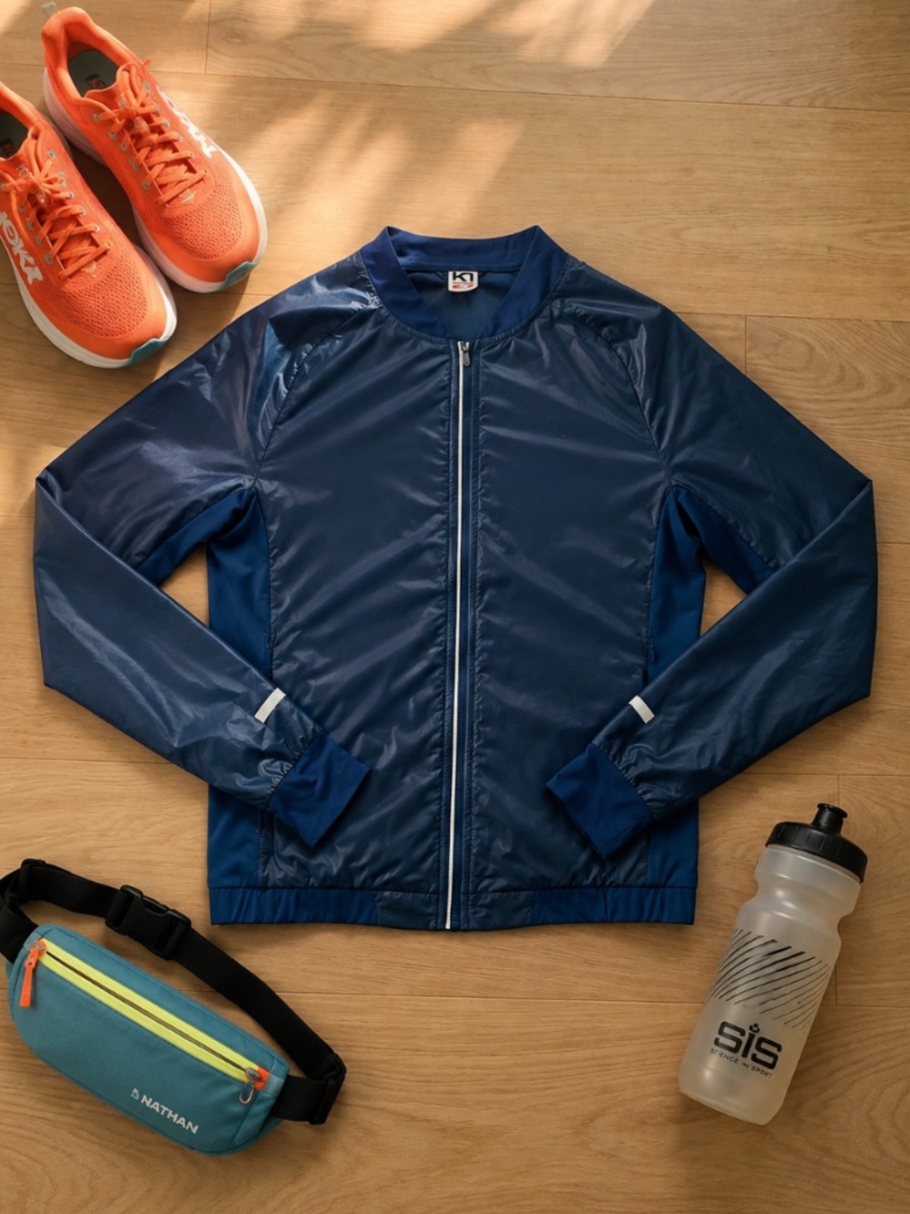 Kari Traa Sigrun Womens S Trail Running Windbreaker Jacket Sporty Outdoor Travel